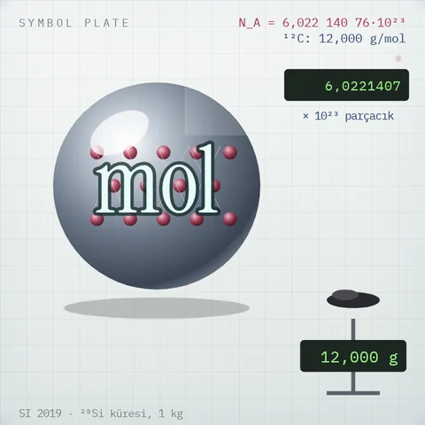 Mol · madde miktarı